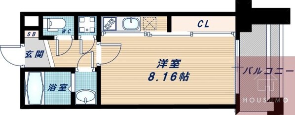 フォレステージュ江坂公園の物件間取画像